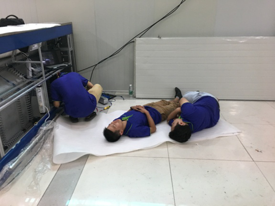 抢修遭台风重创的九洲港口岸，华体会(中国)huatihui·官方网页版,义不容辞！